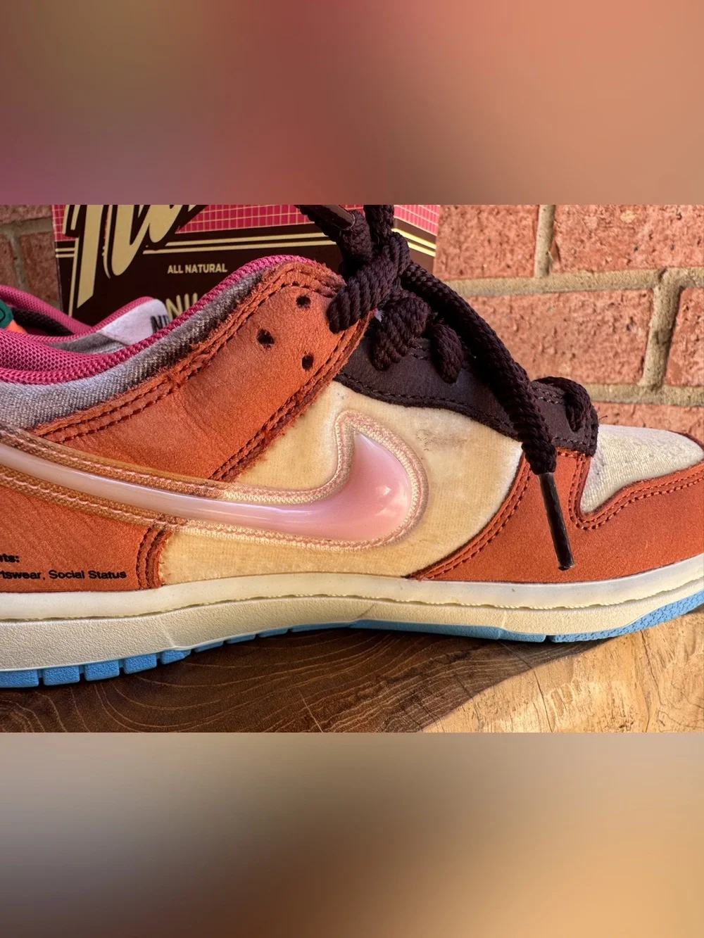 Social Status x Nike Dunk Free Lunch 'Chocolate Milk' (DM3349-700)